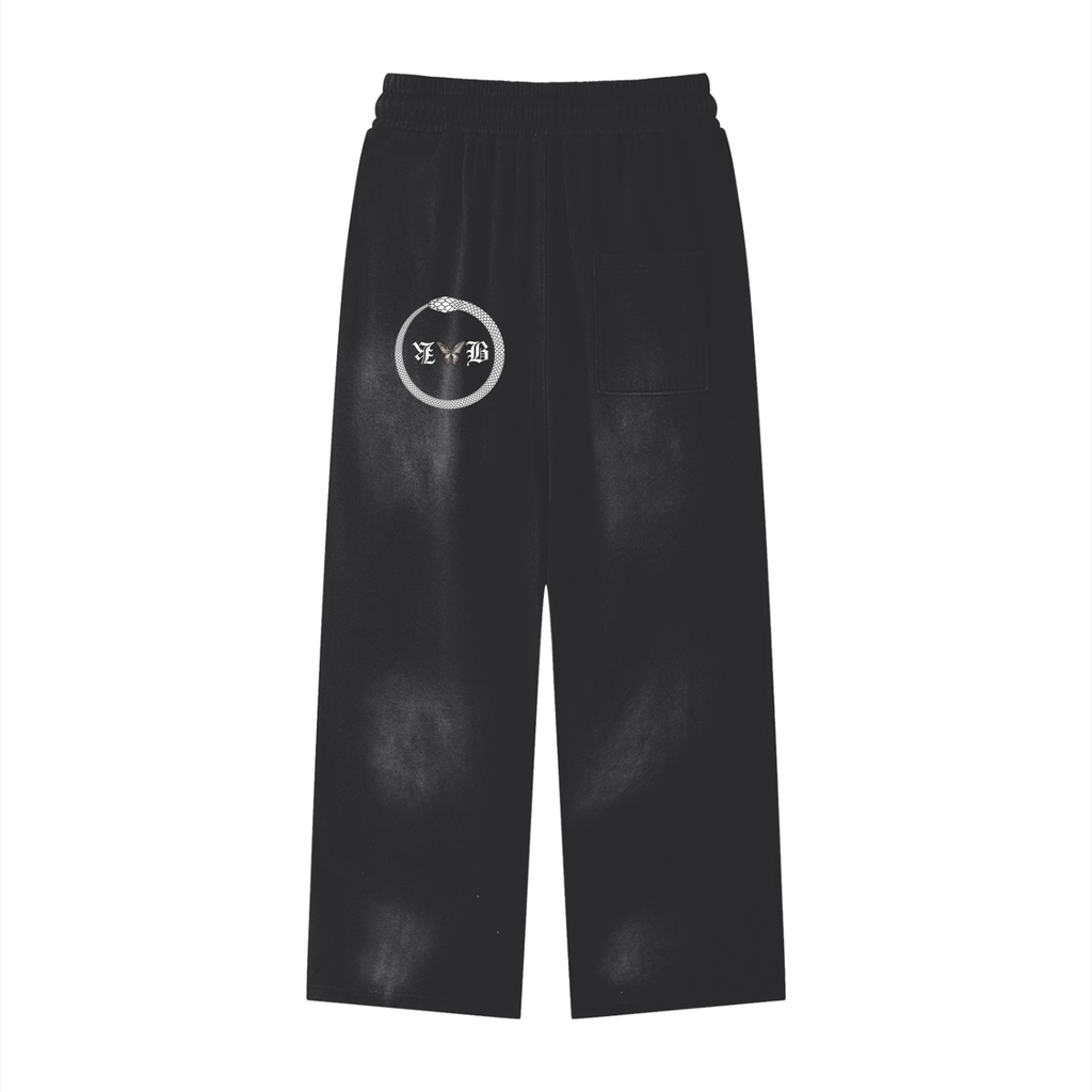 Sunfade Loose Fit Cotton Sweatpants