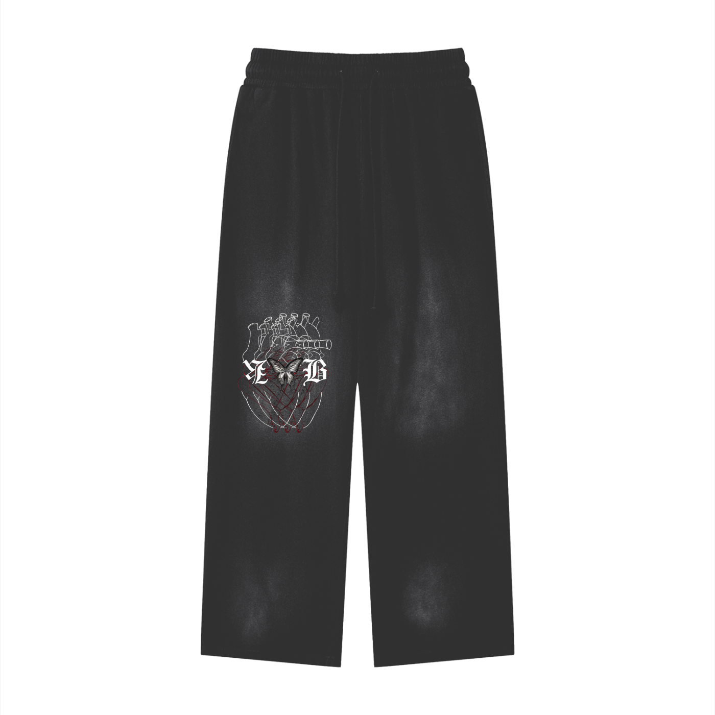 Sunfade Loose Fit Cotton Sweatpants