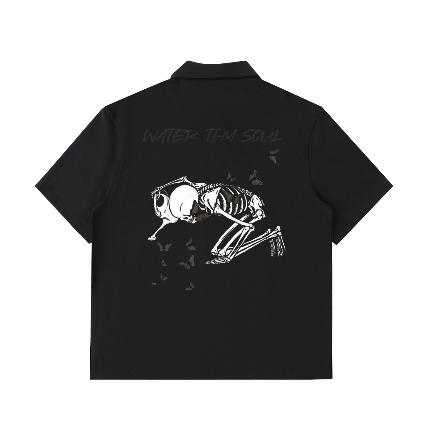 Half-Zip Cotton Polo Shirt