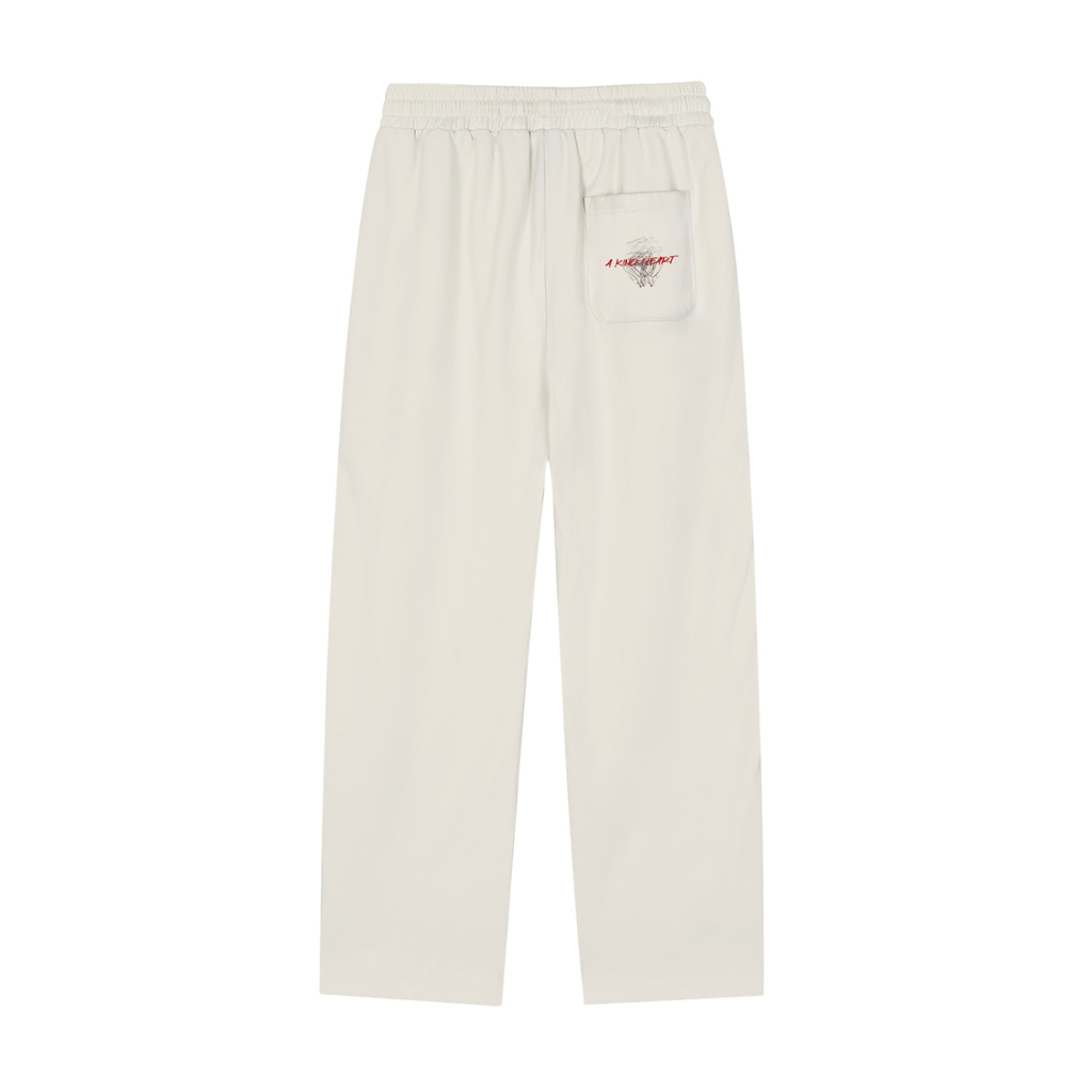 Reflection Striped Straight-Leg Sweatpants