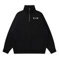 Quarter-Zip Drop Shoulder Sweatshirt