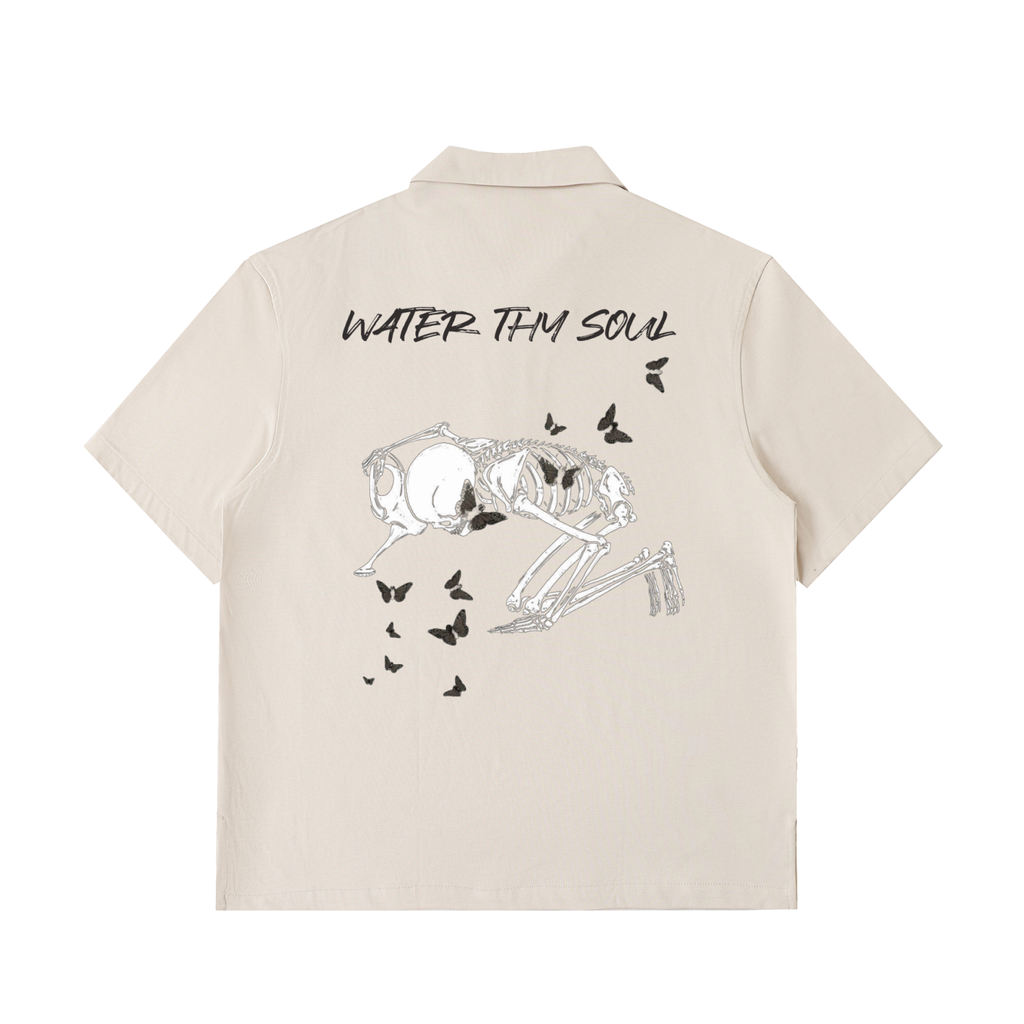 Half-Zip Cotton Polo Shirt