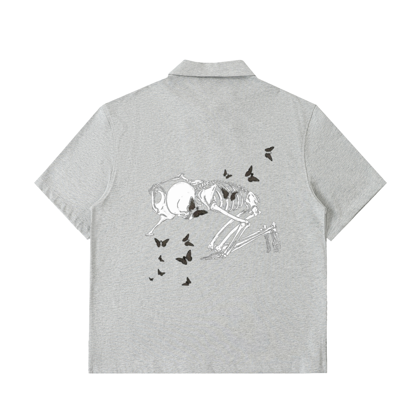 Half-Zip Cotton Polo Shirt