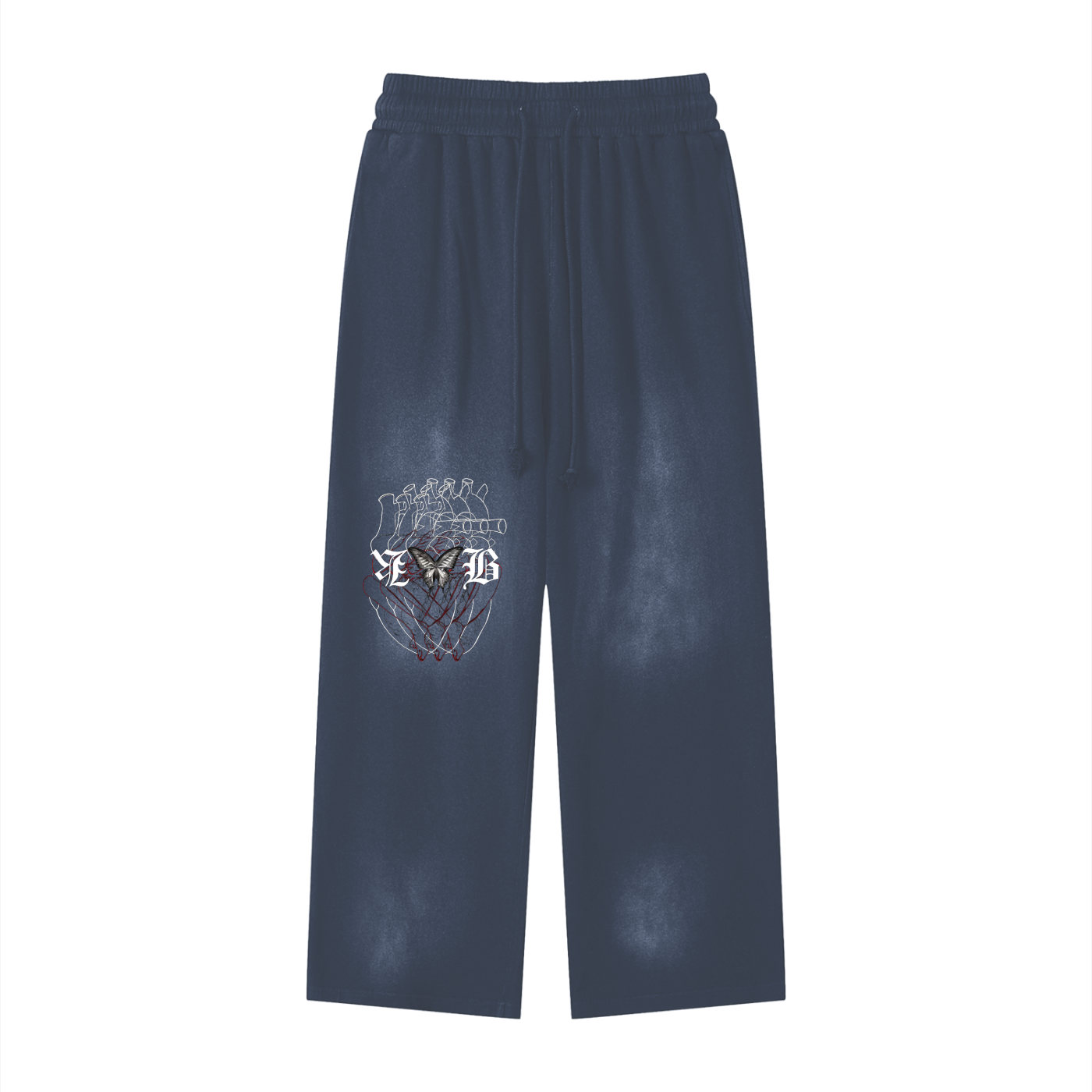 Sunfade Loose Fit Cotton Sweatpants